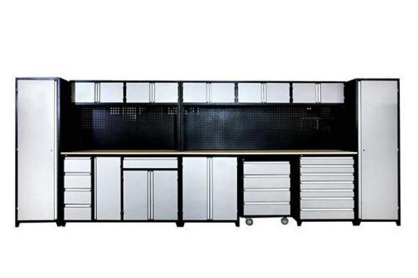 Gabinetes de garaje de madera
