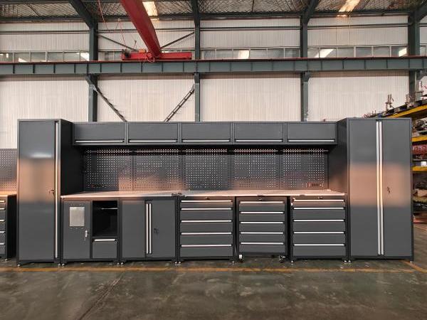 Gabinete de almacenamiento de garaje premium multifuncional