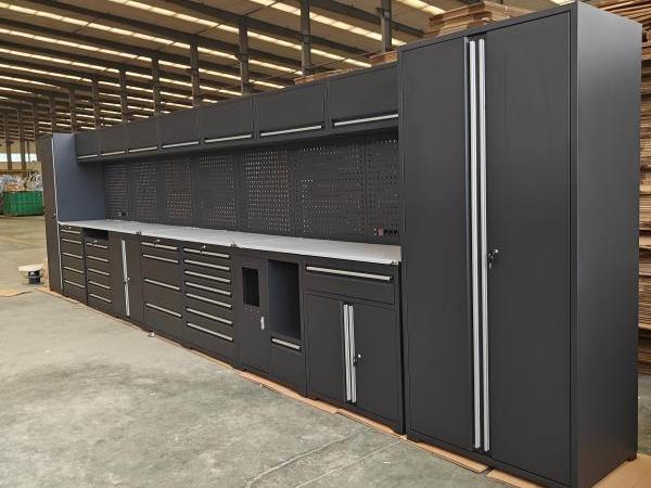 Gabinete de herramientas de servicio pesado de acero enrollado frío personalizado