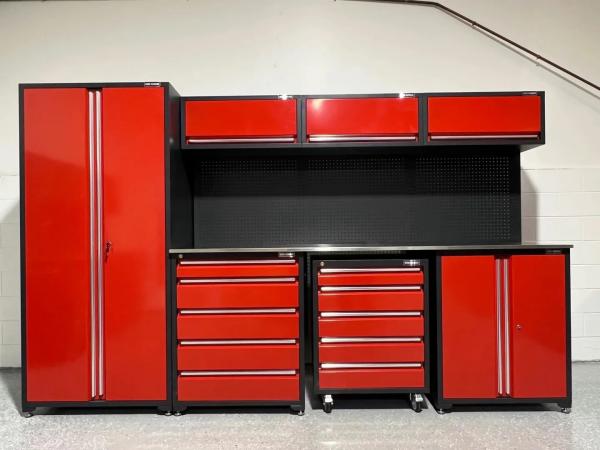 Nuevo lanzamiento de productos del gabinete de combinación de herramientas Red: el diseño innovador lidera la nueva tendencia industrial