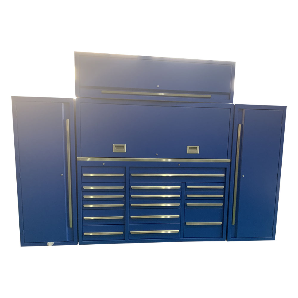 Gabinete de herramientas resistente azul