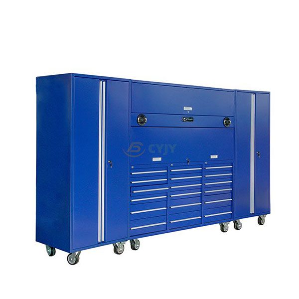 Gabinete de metal rodante multizona resistente