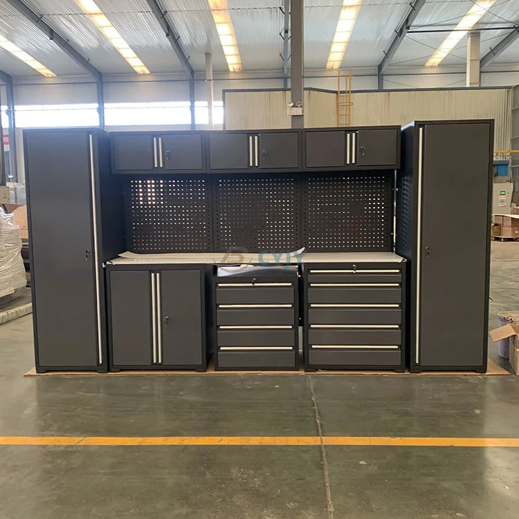 Gabinete de herramientas de metal multifuncional