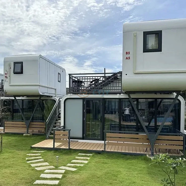 Casa cápsula prefabricada